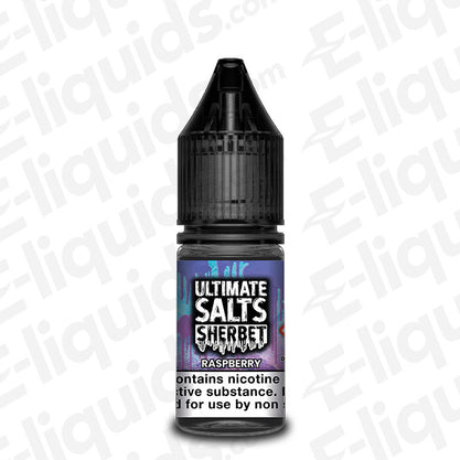 Raspberry Nic Salt E-liquid by Ultimate Puff Sherbet