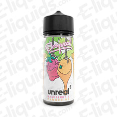 Raspberry Tangerine Shortfill E-liquid by Unreal 3