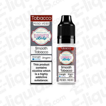 Smooth Tobacco 50/50 E-liquid by Dinner Lady