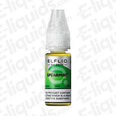 Spearmint Nic Salt E-liquid by ELFLIQ