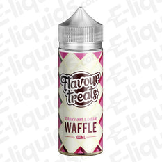 Strawberrries and Cream Waffle Shortfill E-liquid by Flavour Treats