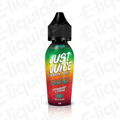 Strawberry & Curuba Shortfill E-liquid Exotic Fruits by Just Juice