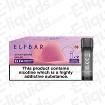 Elf Bar ELFA Pre-Filled Vape Pods - Strawberry Grape