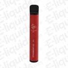 Strawberry Ice Disposable Vape Device 0MG by Elf Bar