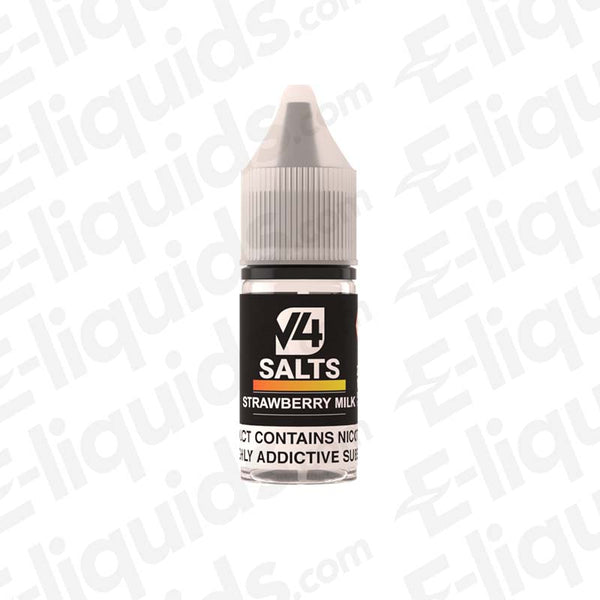 Strawberry Milk Nic Salt E-liquid by V4pour