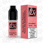 Strawberry Sweet 10mg Nic Salt E-liquid by 2X