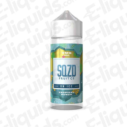 SQZD Fruit Co Tropical Punch On Ice Shortfill E-liquid